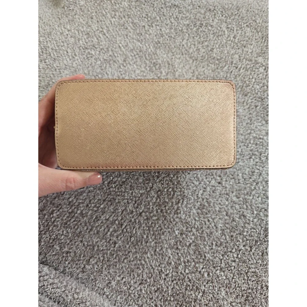 Rose Gold Kate Spade New York Cosmetic Bag